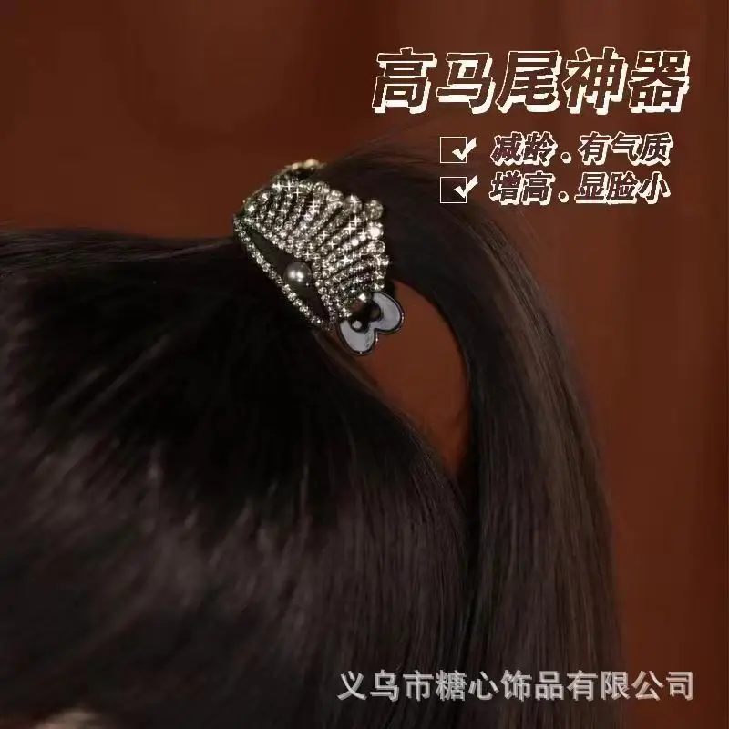 High-Grade Full Diamond Crown Hairpin Clips for Women — feature 11