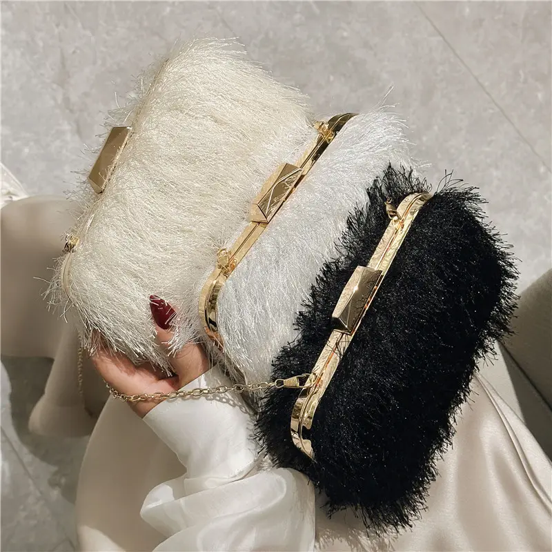 2025 New Cross-Border Elegant Dinner Bag Shoulder Clutch Women's Bag Acrylic Bag Lady Style Makeup Box Bag - Image 5