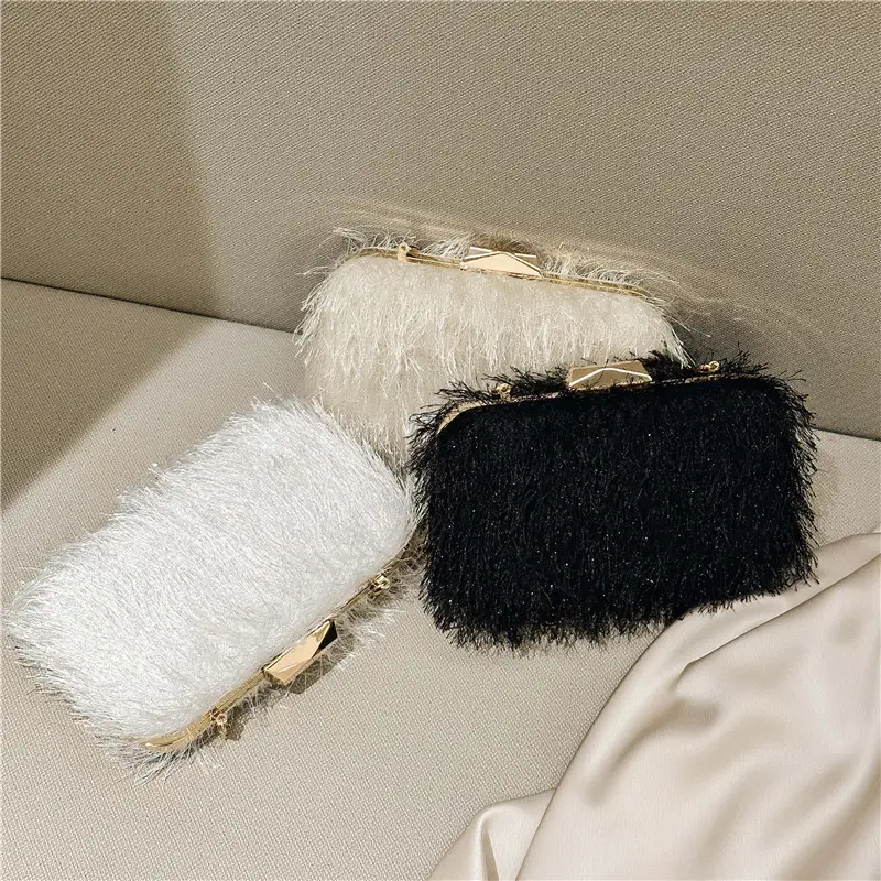 2025 New Cross-Border Elegant Dinner Bag Shoulder Clutch Women's Bag Acrylic Bag Lady Style Makeup Box Bag — feature 1