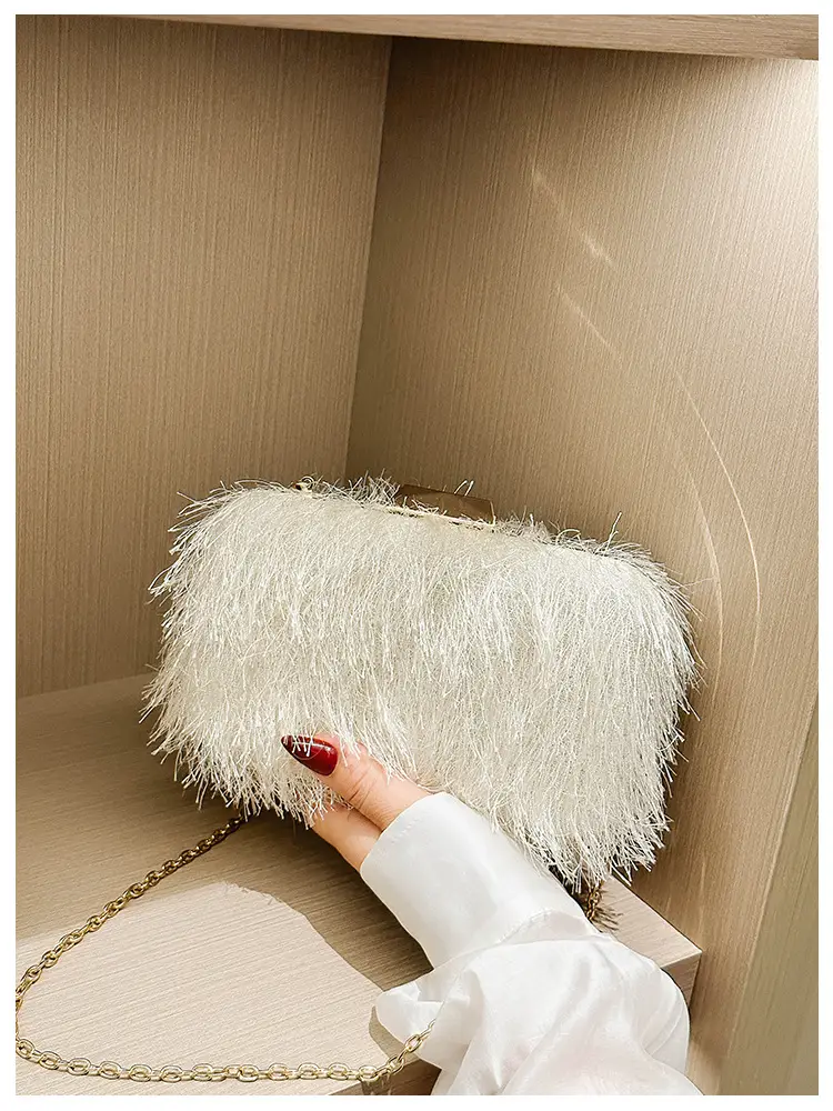 2025 New Cross-Border Elegant Dinner Bag Shoulder Clutch Women's Bag Acrylic Bag Lady Style Makeup Box Bag — feature 10