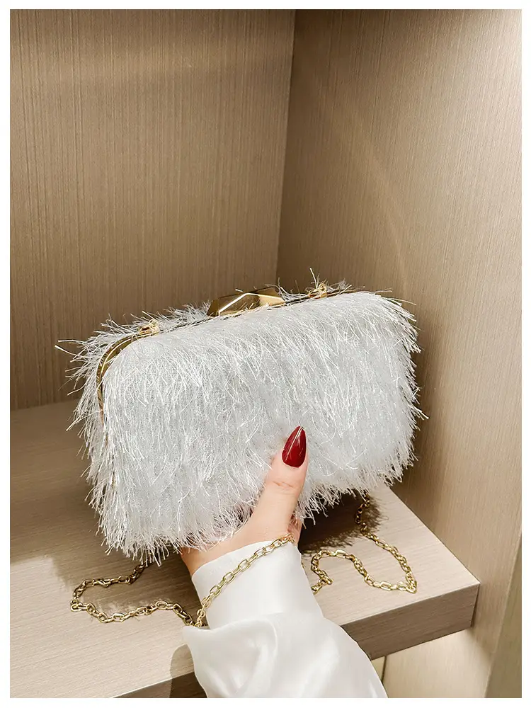 2025 New Cross-Border Elegant Dinner Bag Shoulder Clutch Women's Bag Acrylic Bag Lady Style Makeup Box Bag — feature 13