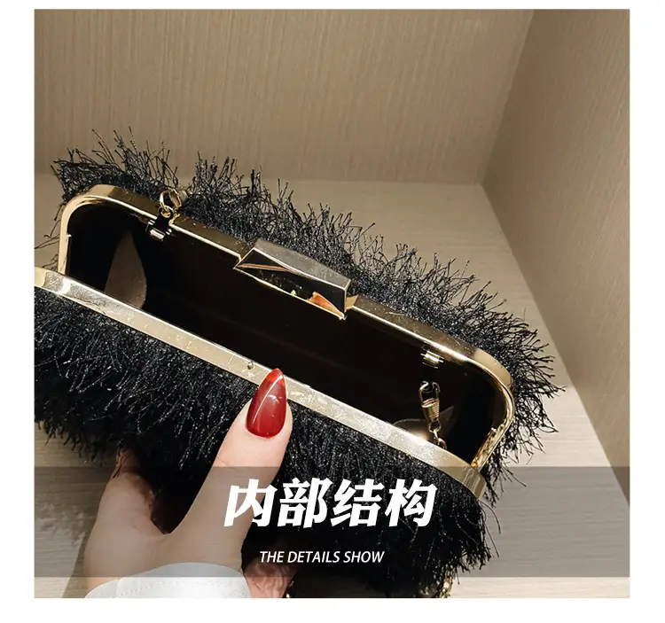2025 New Cross-Border Elegant Dinner Bag Shoulder Clutch Women's Bag Acrylic Bag Lady Style Makeup Box Bag — feature 20