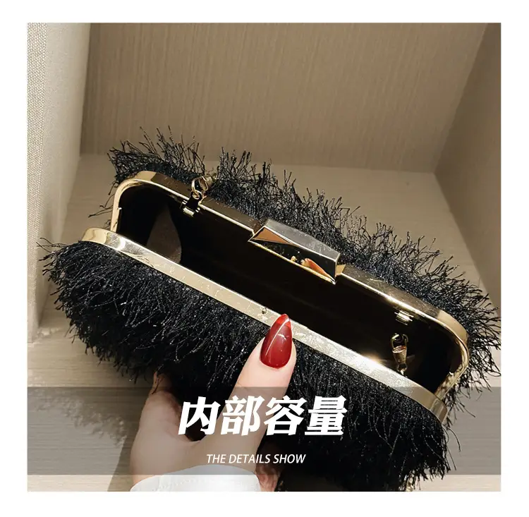 2025 New Cross-Border Elegant Dinner Bag Shoulder Clutch Women's Bag Acrylic Bag Lady Style Makeup Box Bag — feature 21