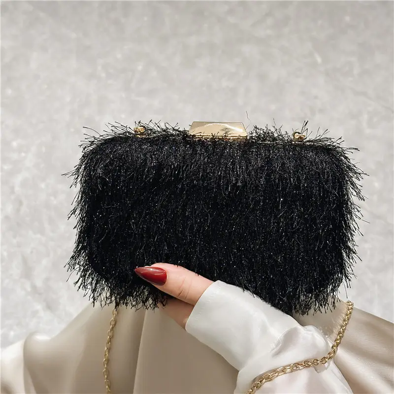 2025 New Cross-Border Elegant Dinner Bag Shoulder Clutch Women's Bag Acrylic Bag Lady Style Makeup Box Bag — feature 24