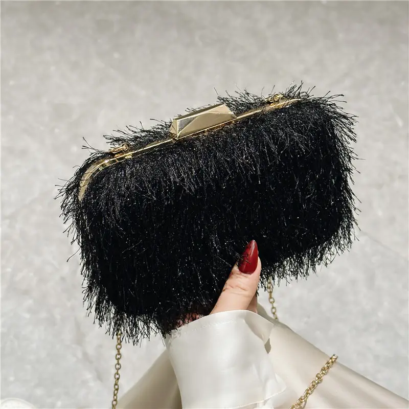 2025 New Cross-Border Elegant Dinner Bag Shoulder Clutch Women's Bag Acrylic Bag Lady Style Makeup Box Bag — feature 25