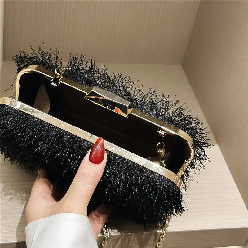 2025 New Cross-Border Elegant Dinner Bag Shoulder Clutch Women's Bag Acrylic Bag Lady Style Makeup Box Bag — feature 34