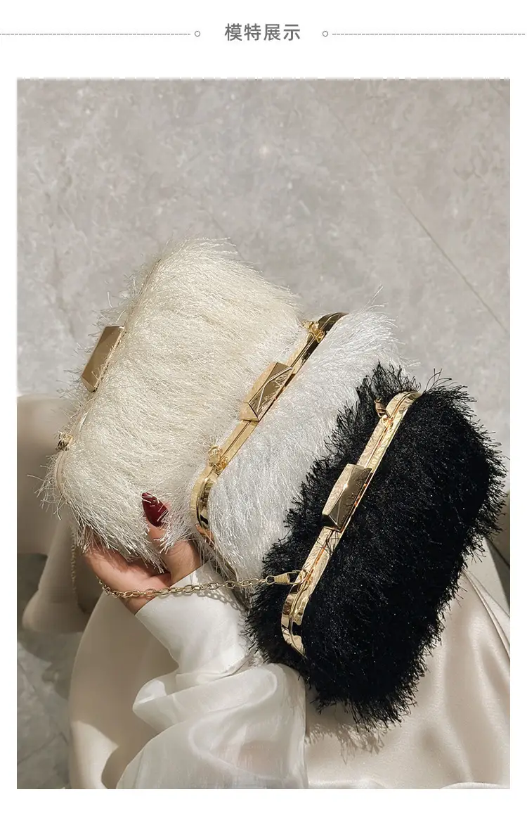 2025 New Cross-Border Elegant Dinner Bag Shoulder Clutch Women's Bag Acrylic Bag Lady Style Makeup Box Bag — feature 4