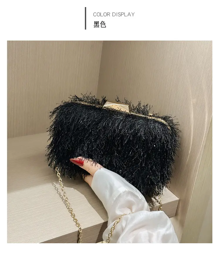 2025 New Cross-Border Elegant Dinner Bag Shoulder Clutch Women's Bag Acrylic Bag Lady Style Makeup Box Bag — feature 7