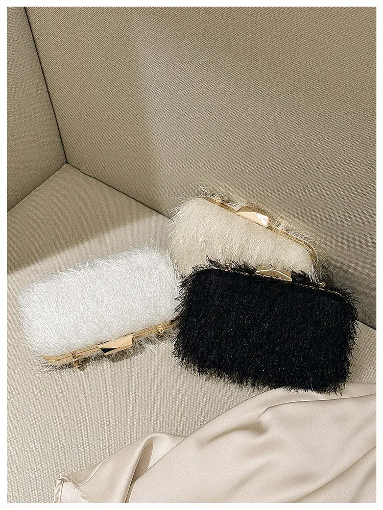 2025 New Cross-Border Elegant Dinner Bag Shoulder Clutch Women's Bag Acrylic Bag Lady Style Makeup Box Bag — feature 8
