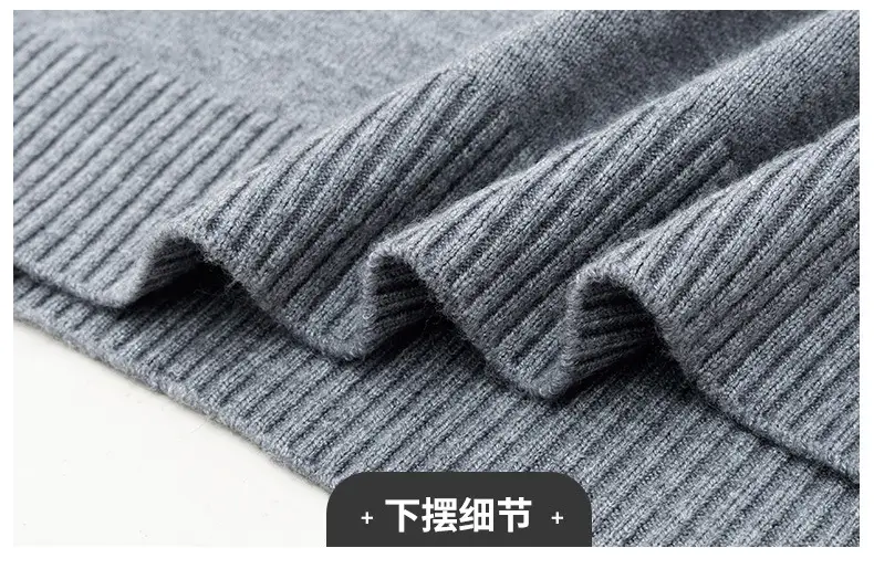 Red V-Neck Sweater for Men, Machine Washable, Base Layer — feature 25