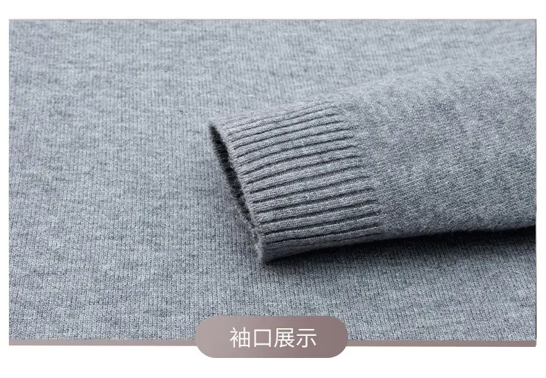 Red V-Neck Sweater for Men, Machine Washable, Base Layer — feature 8