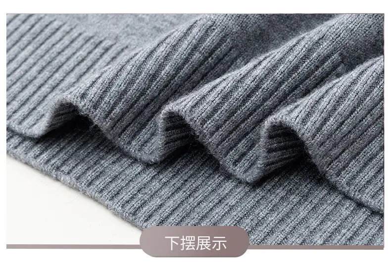Red V-Neck Sweater for Men, Machine Washable, Base Layer — feature 9