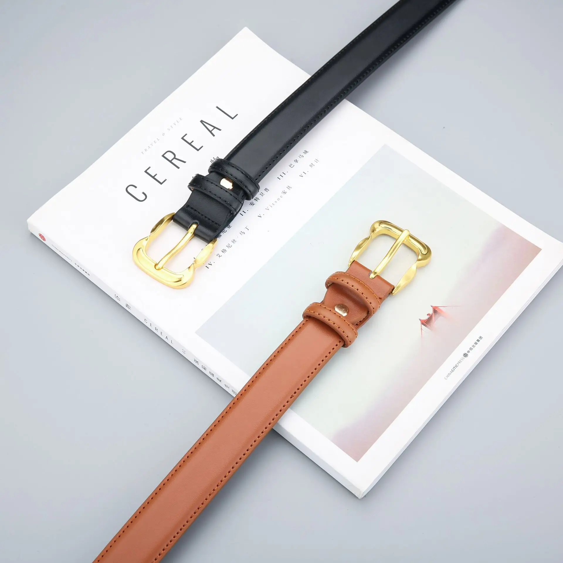 Fashionable Genuine Leather Belt for Women - Image 11