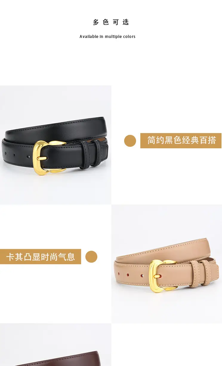 Fashionable Genuine Leather Belt for Women β feature 6