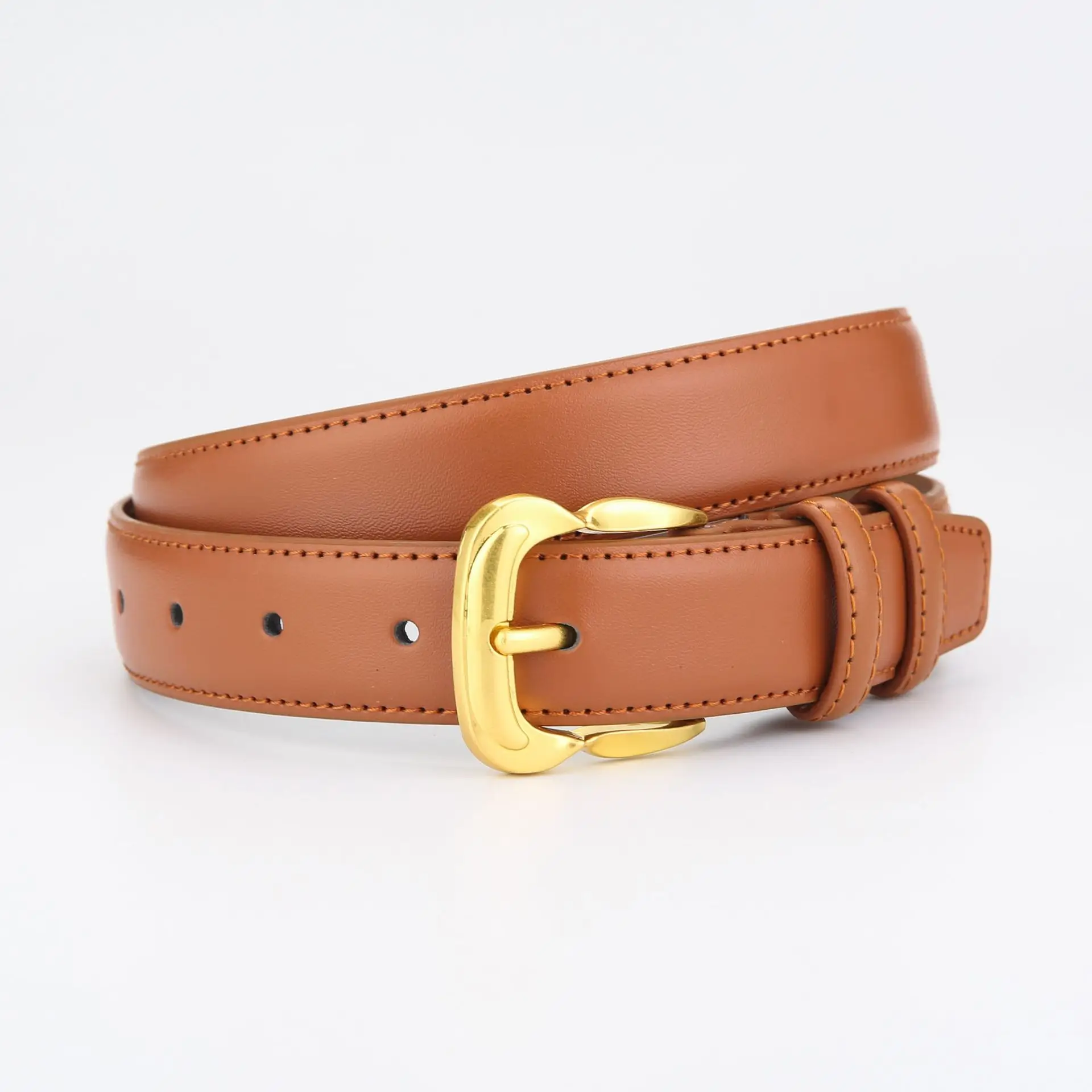 Fashionable Genuine Leather Belt for Women - Image 2