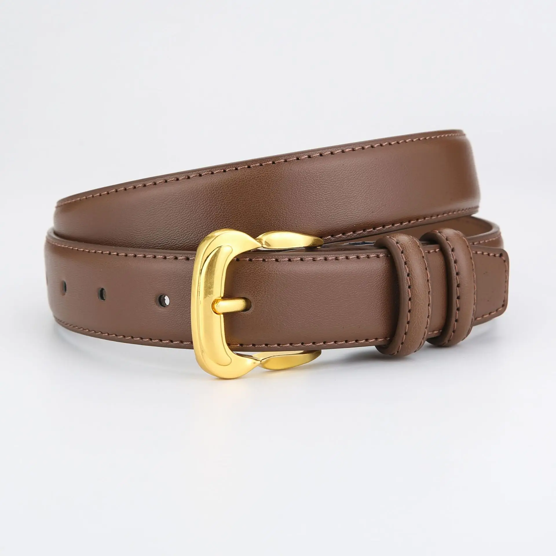 Fashionable Genuine Leather Belt for Women - Image 3