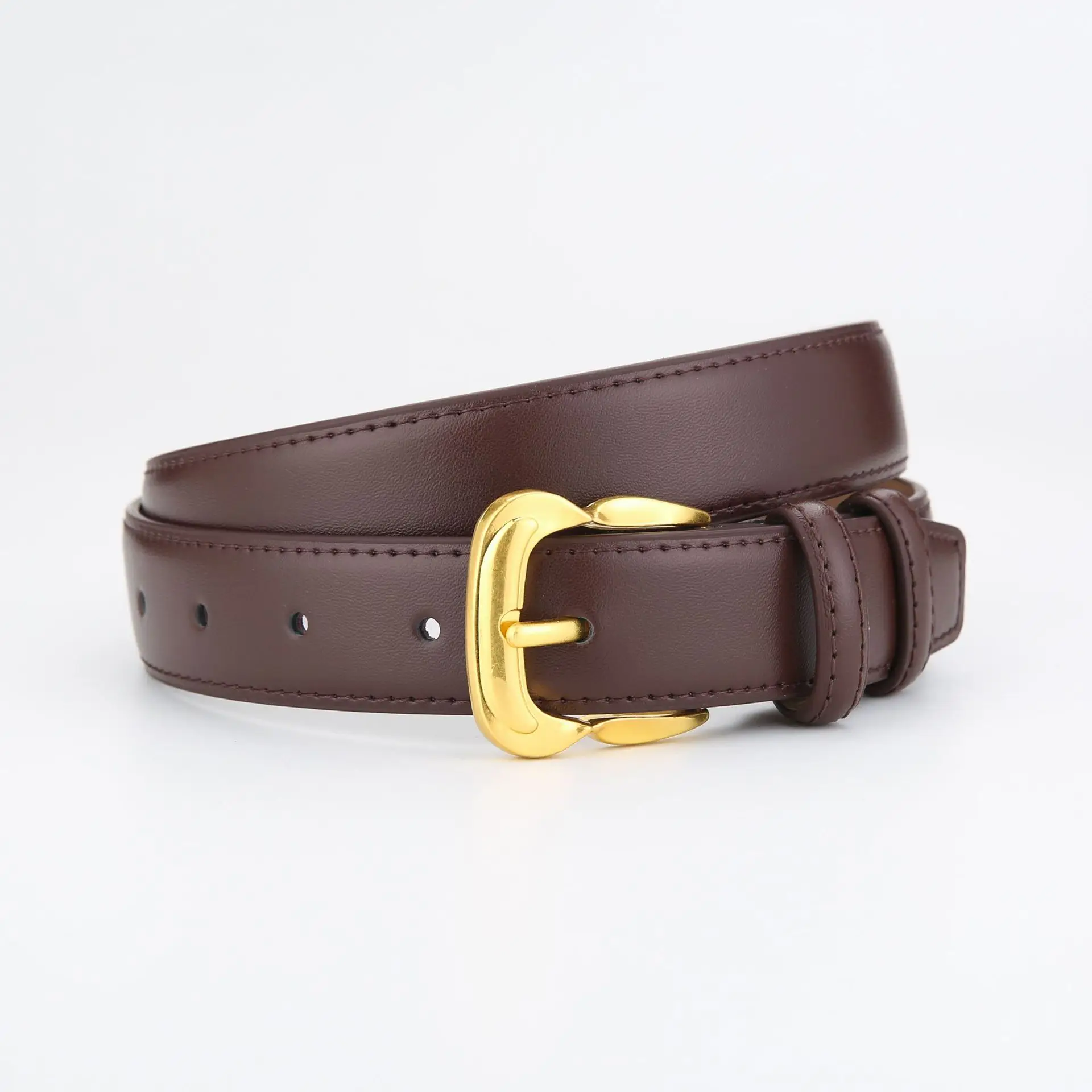 Fashionable Genuine Leather Belt for Women - Image 4