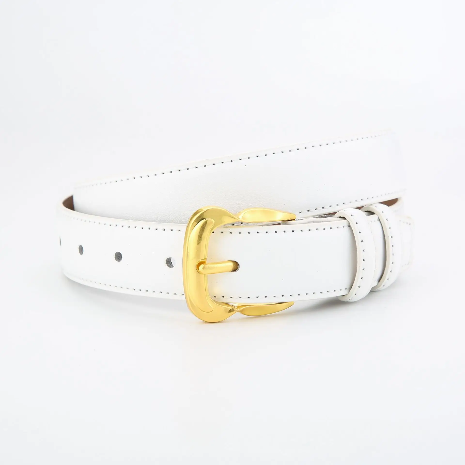 Fashionable Genuine Leather Belt for Women - Image 5