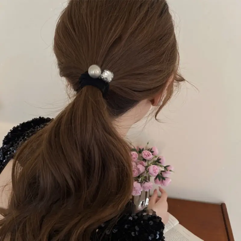 Pearl Hair Pony with High Elastic Band — feature 7