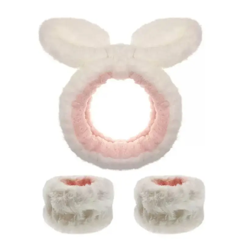Plush Bear Ears Wrist Strap for Women - Image 11