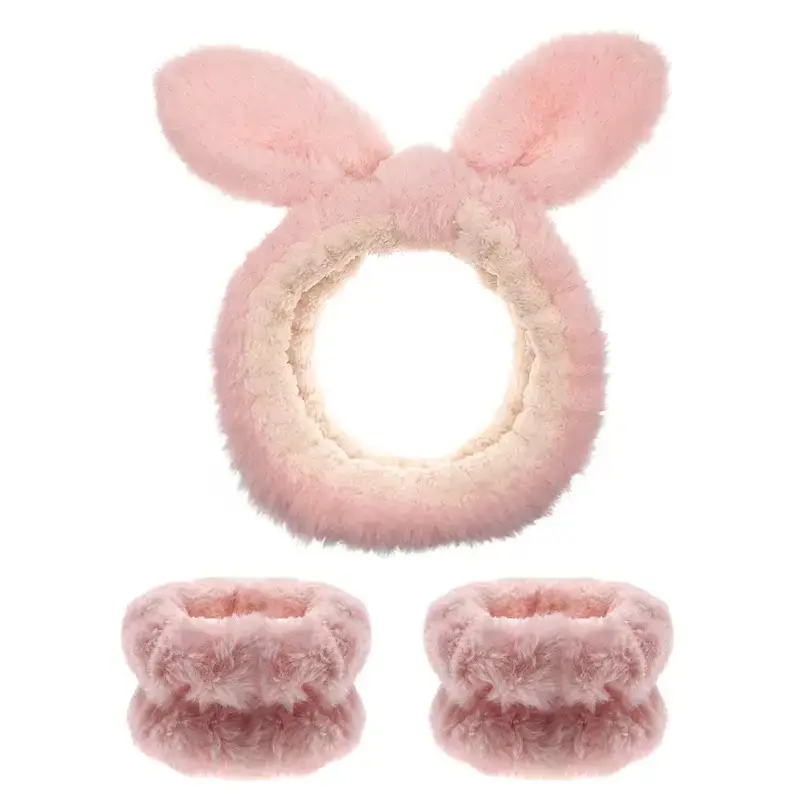 Plush Bear Ears Wrist Strap for Women - Image 12