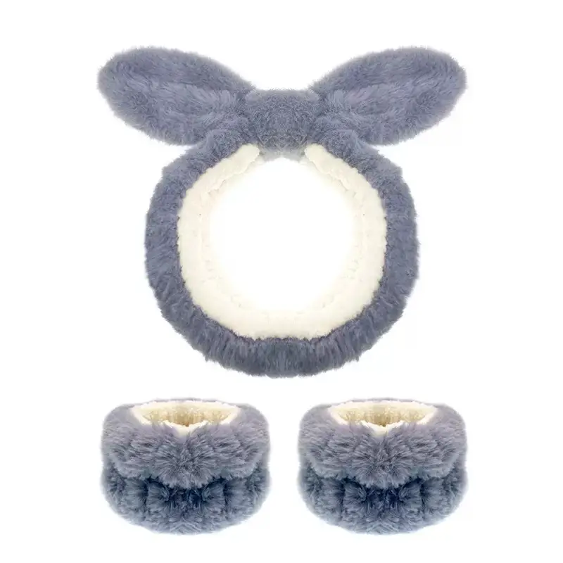 Plush Bear Ears Wrist Strap for Women - Image 14