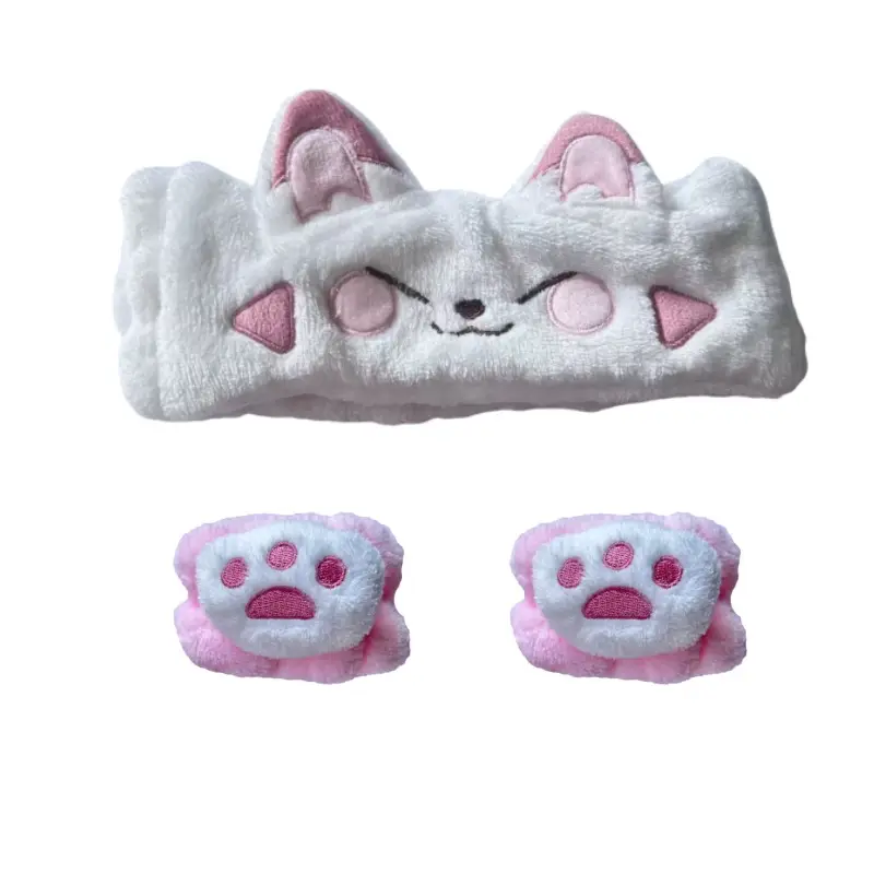 Plush Bear Ears Wrist Strap for Women - Image 7