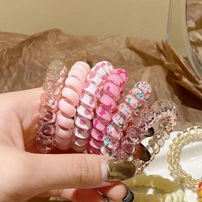 Jelly Color Hair Bands for Girls Summer Use - Image 9