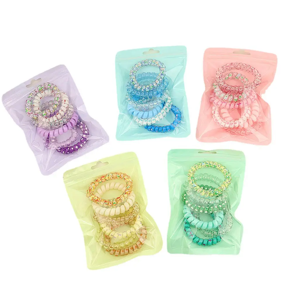 Jelly Color Hair Bands for Girls Summer Use - Image 10