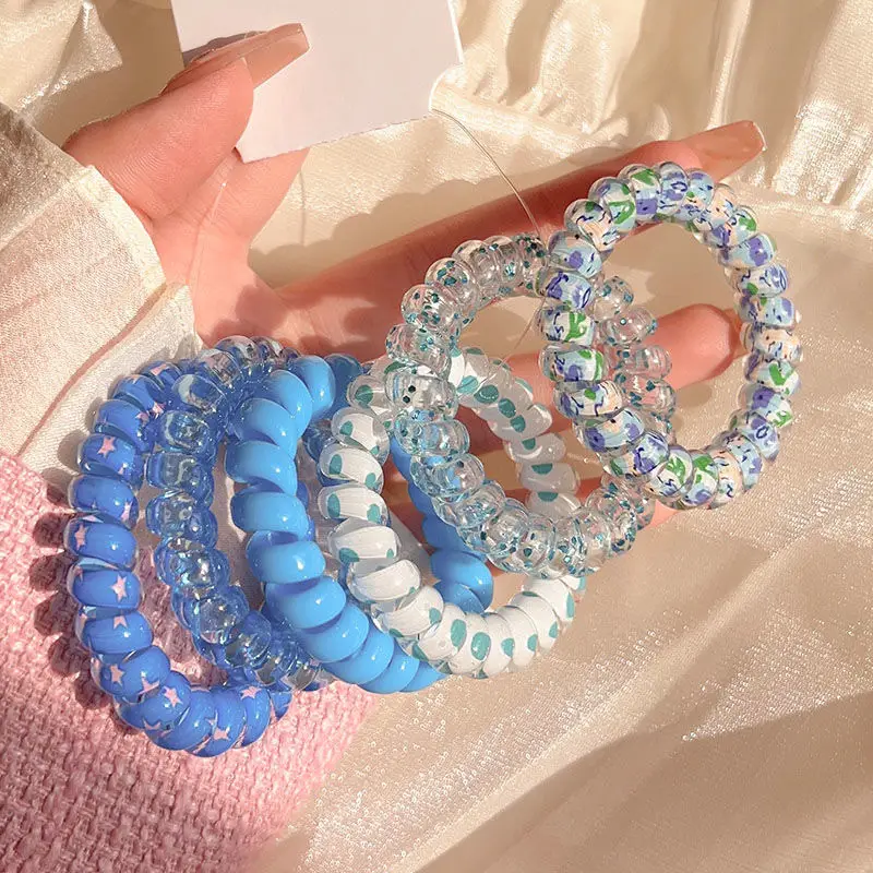 Jelly Color Hair Bands for Girls Summer Use - Image 4