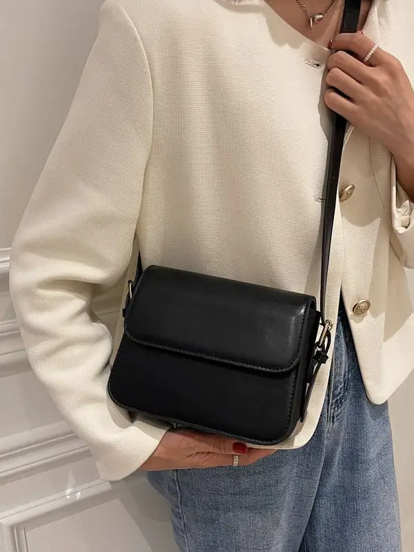 Black Crossbody Bag for Women 2023 New Trendy - Image 6