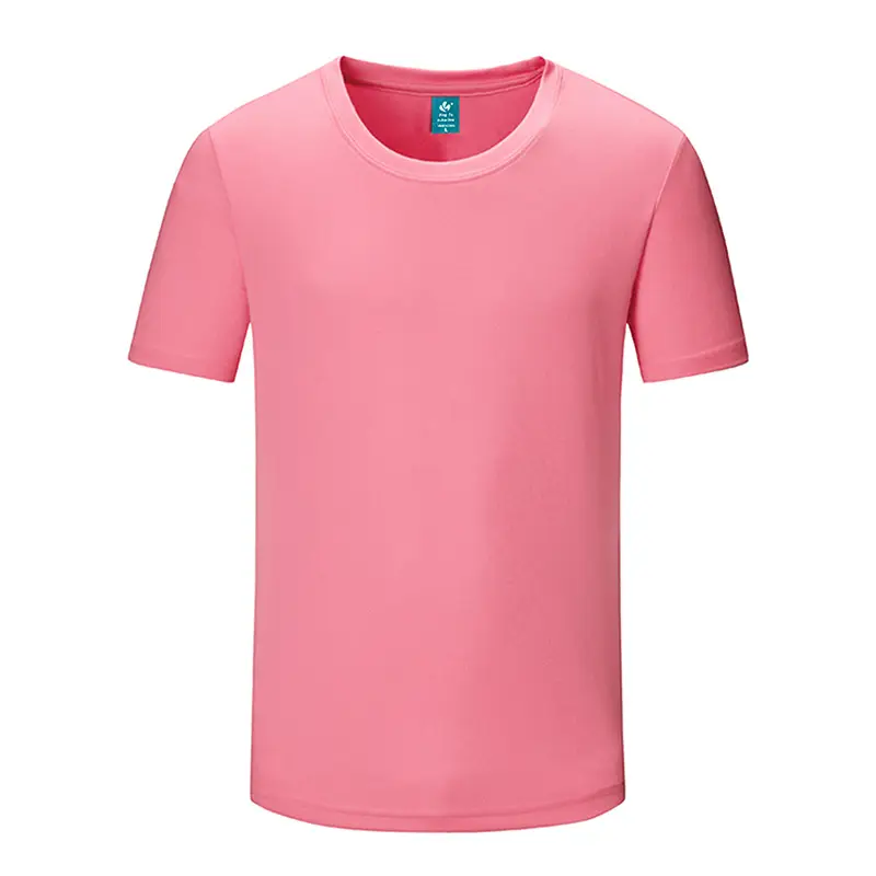 Pink Short Sleeve Men's T-Shirt 140g - Image 5