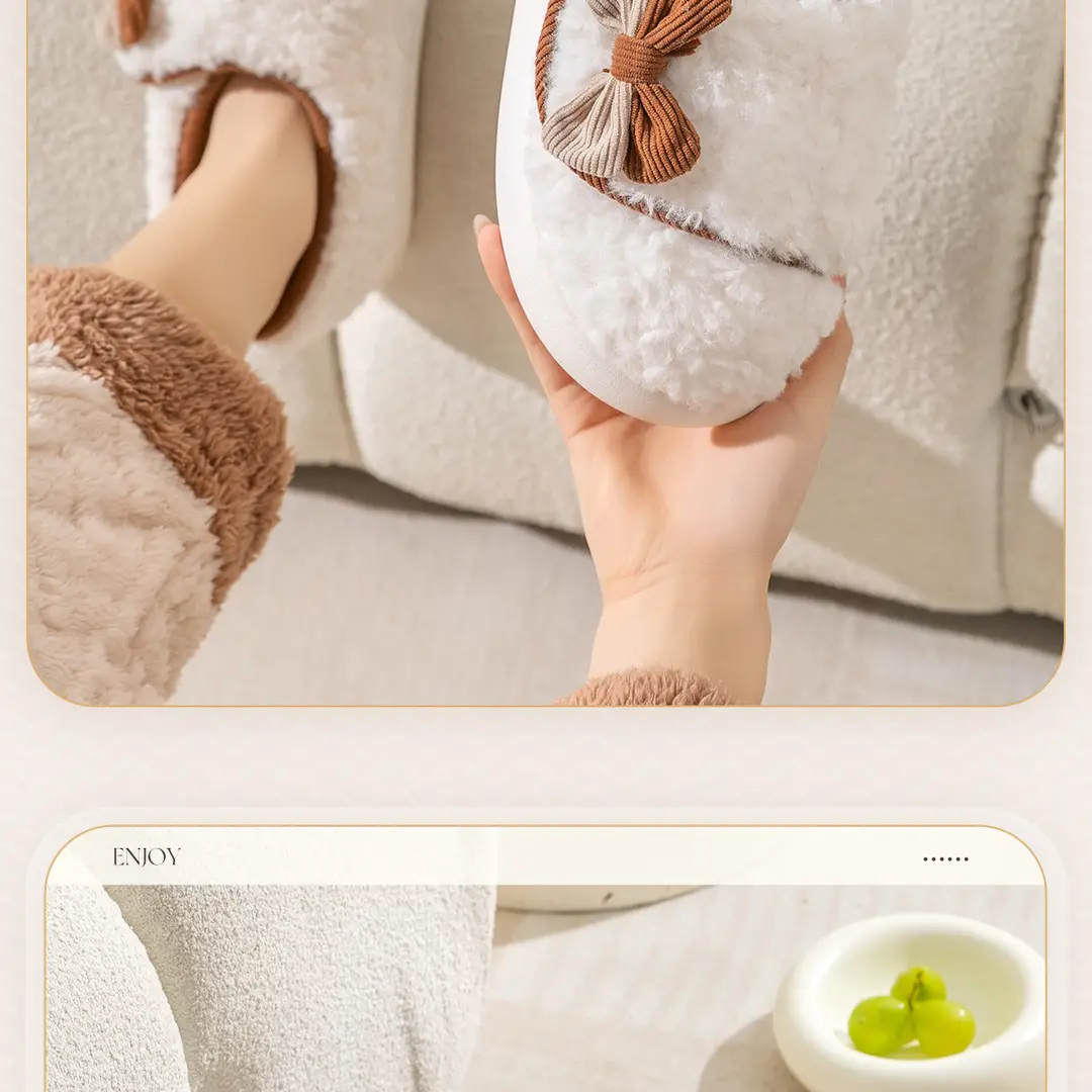 Non-Slip Postpartum Shoes for Autumn and Winter, Thick-Soled, Closed-Back, 2026 New Model, October Maternity Home Cotton Slippers for Women — feature 11