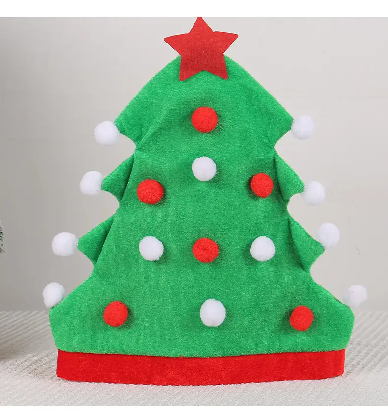 Cangyan Red Green Christmas Tree Hats 2023 — feature 8