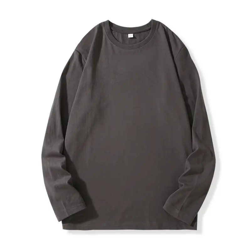 180g Combed Cotton Yellow Long Sleeve Sweatshirt - Image 14