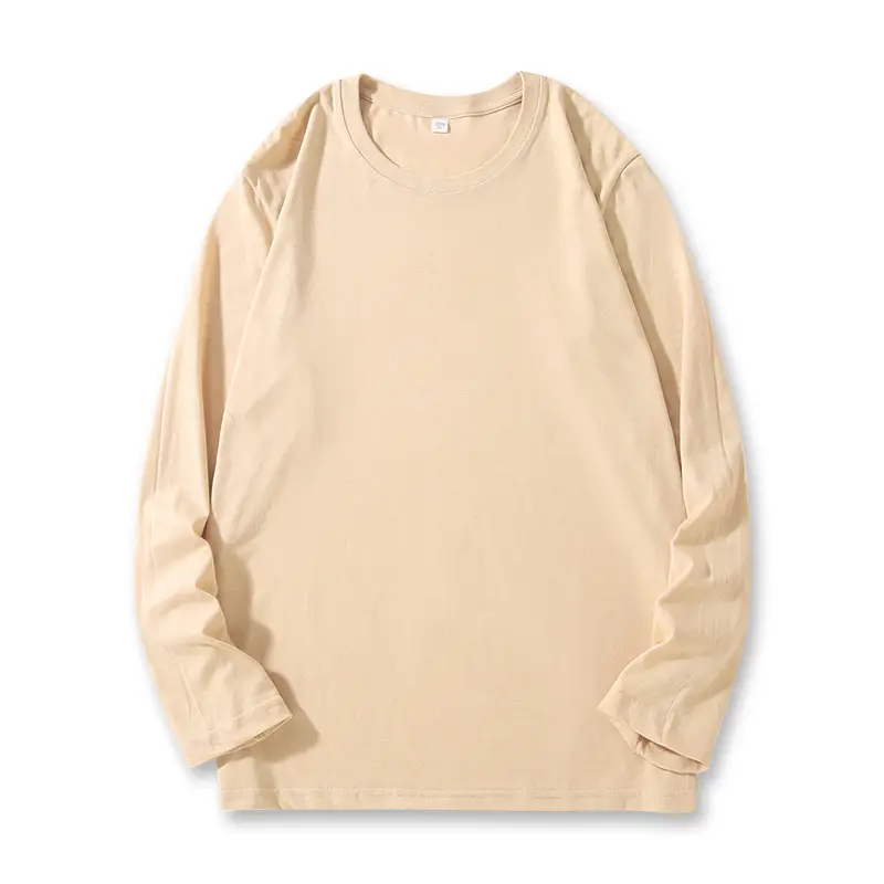 180g Combed Cotton Yellow Long Sleeve Sweatshirt - Image 15