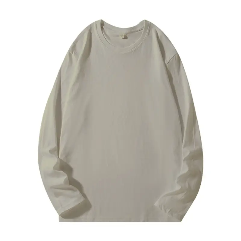 180g Combed Cotton Yellow Long Sleeve Sweatshirt - Image 17