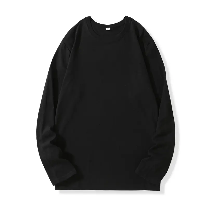 180g Combed Cotton Yellow Long Sleeve Sweatshirt - Image 2