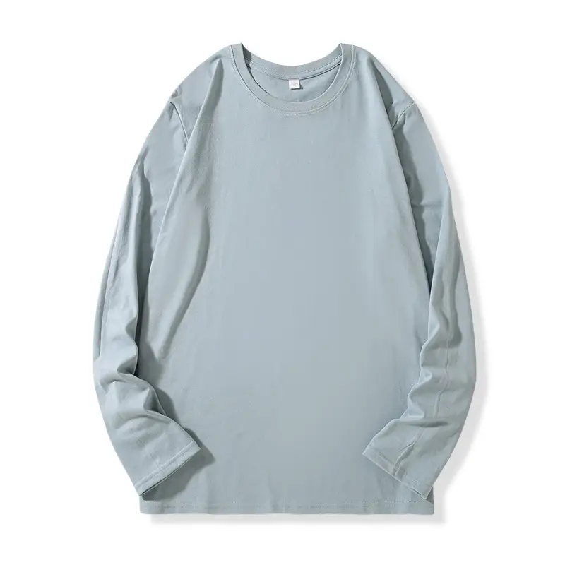 180g Combed Cotton Yellow Long Sleeve Sweatshirt - Image 4