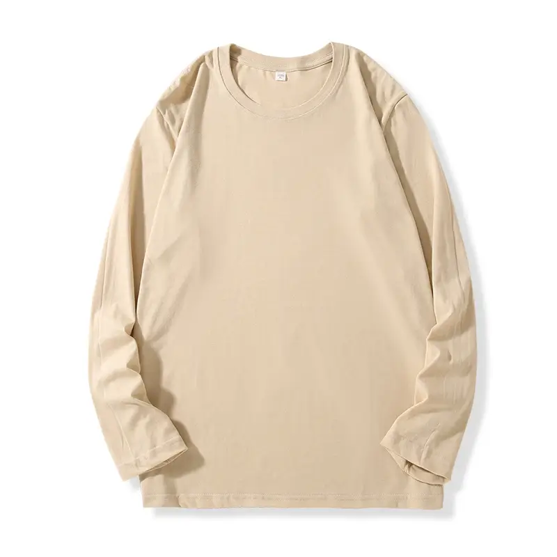 180g Combed Cotton Yellow Long Sleeve Sweatshirt - Image 5