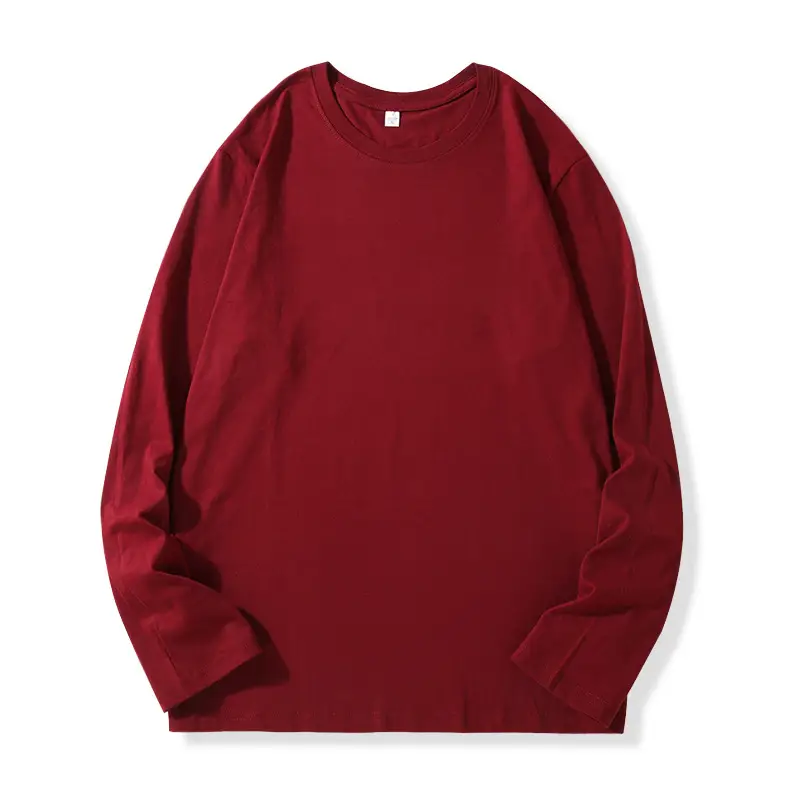 180g Combed Cotton Yellow Long Sleeve Sweatshirt - Image 7