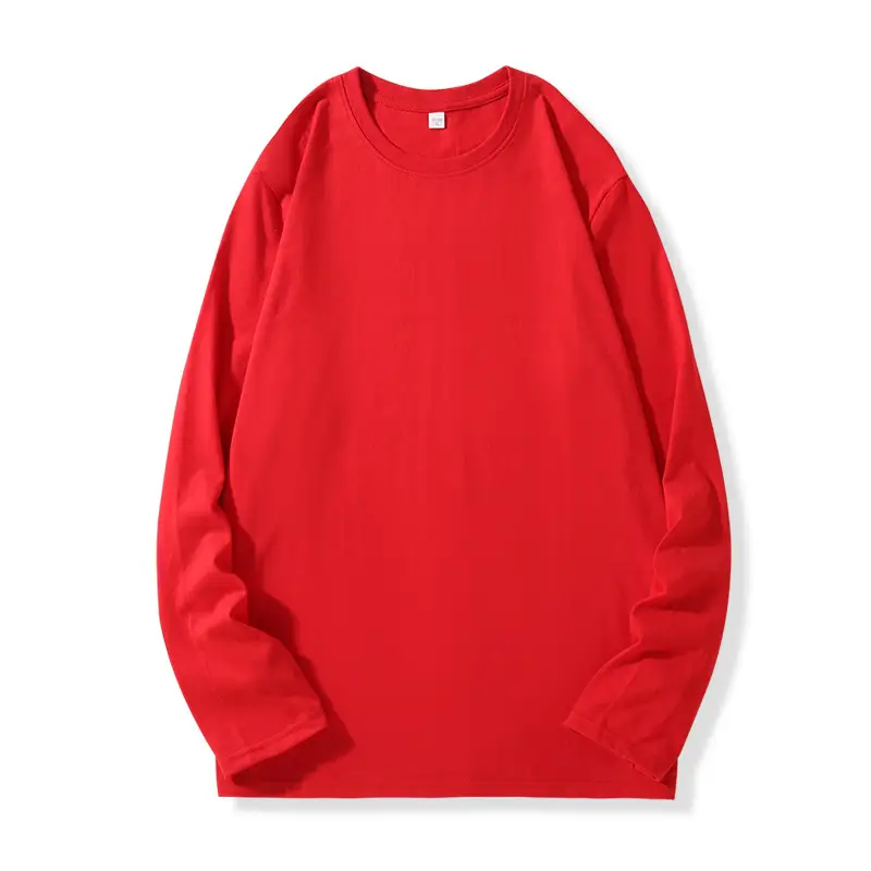 180g Combed Cotton Yellow Long Sleeve Sweatshirt - Image 8