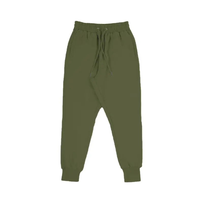 Men's Black Jogger Pants with Drawstring Waist — feature 27