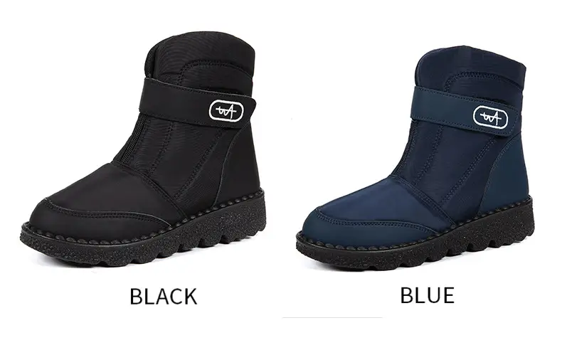 Foreign trade New plus size snow boots Women's fleece-lined warm cotton shoes waterproof non-slip women's boots — feature 10