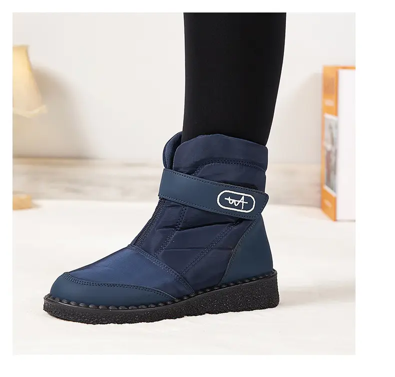 Foreign trade New plus size snow boots Women's fleece-lined warm cotton shoes waterproof non-slip women's boots — feature 20