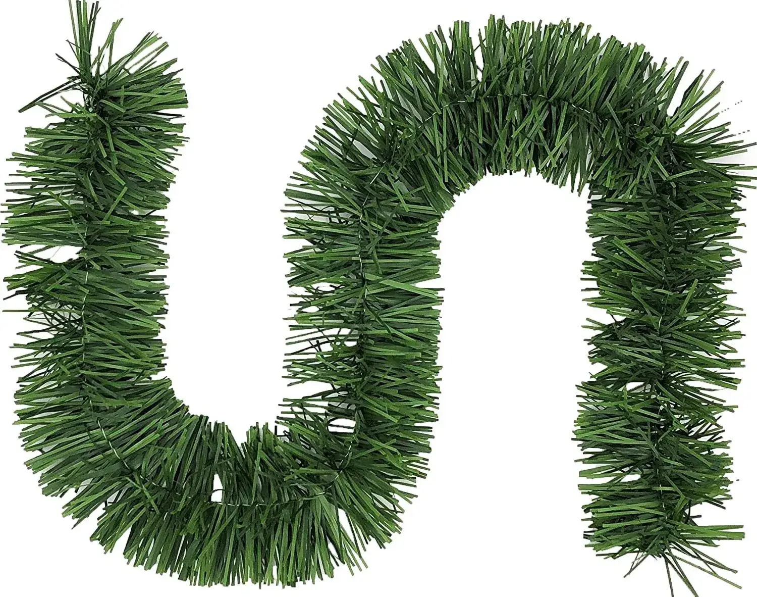 Faux Christmas Grass Strip 50 Ft Green Rattan Wedding Party Decoration — feature 3