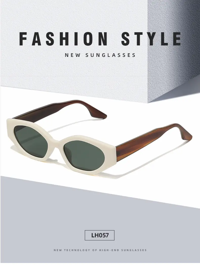 Brown Brown Cat Eye Sunglasses European American — feature 11