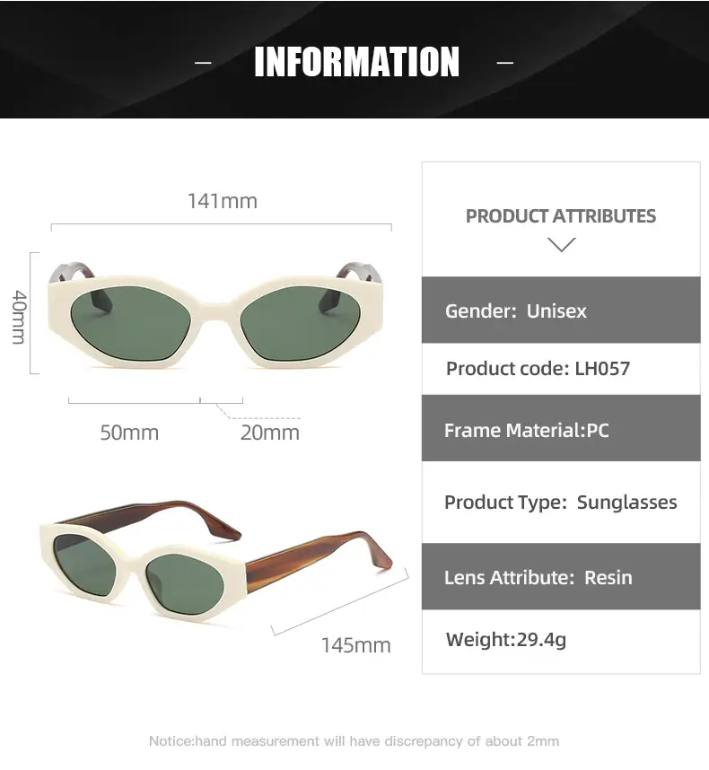 Brown Brown Cat Eye Sunglasses European American — feature 12