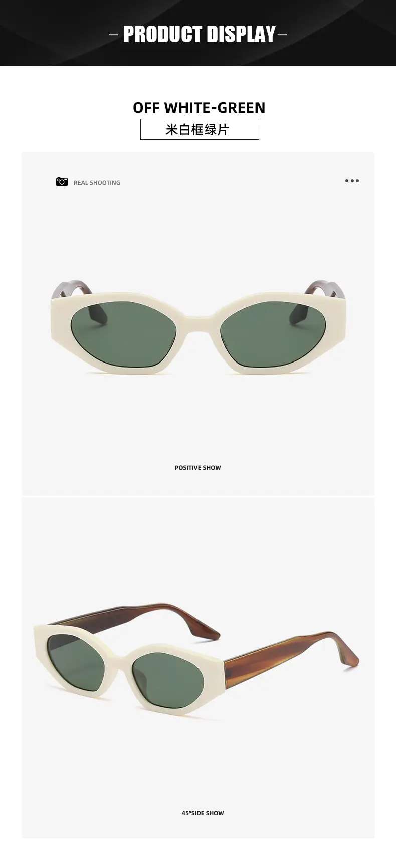 Brown Brown Cat Eye Sunglasses European American — feature 15