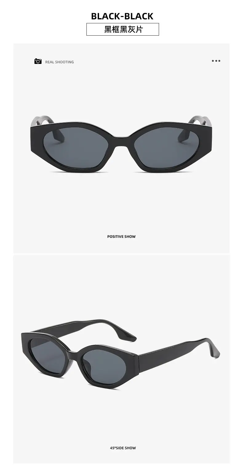 Brown Brown Cat Eye Sunglasses European American — feature 20